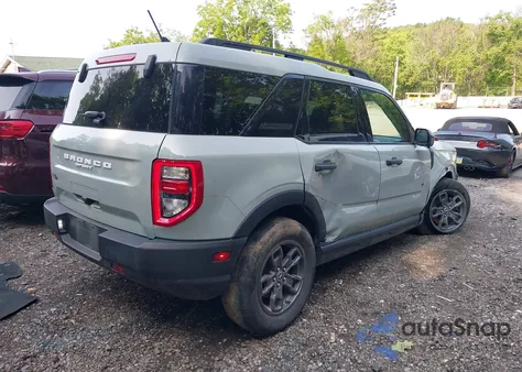 2024 Ford Bronco Sport Big Bend from USA, damaged, VIN 3FMCR9B66RRE07306